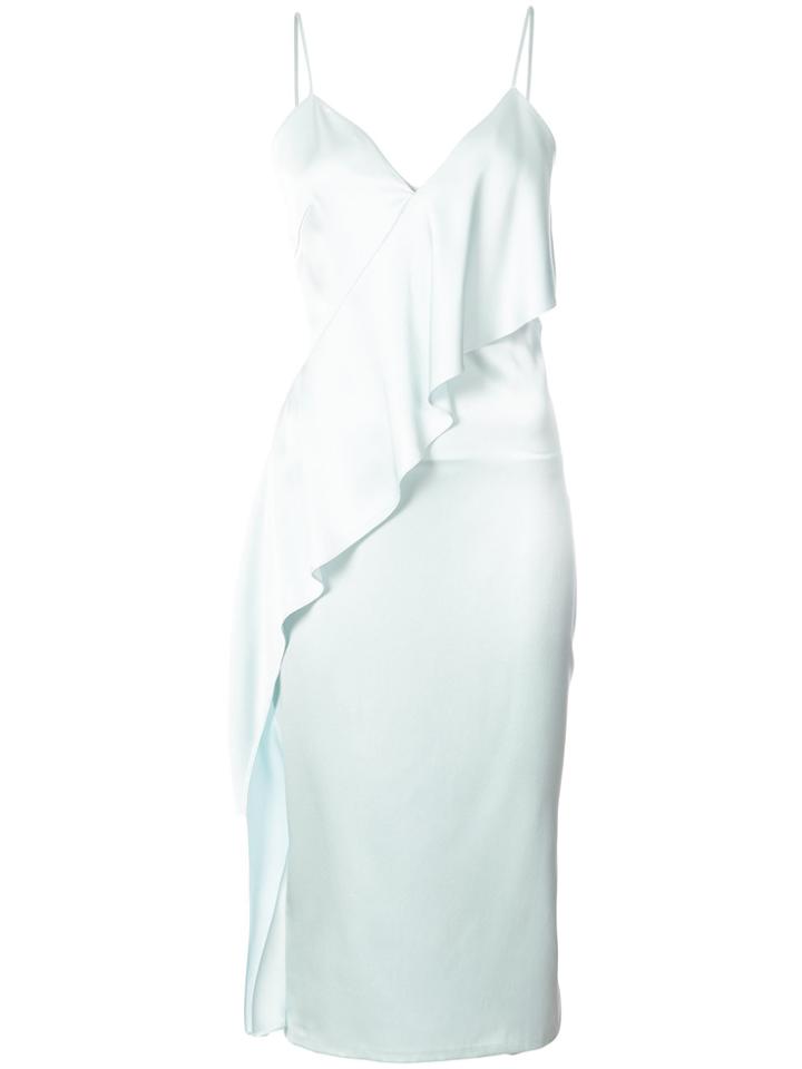 Cushnie Et Ochs Ruffled Dress - Blue