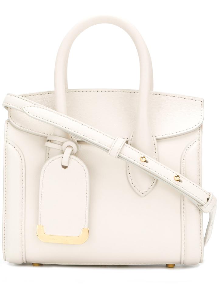 Alexander Mcqueen Heroine 21 Tote Bag - Nude & Neutrals
