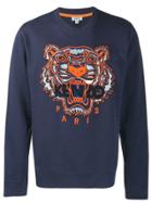 Kenzo Embroidered Tiger Sweatshirt - Blue