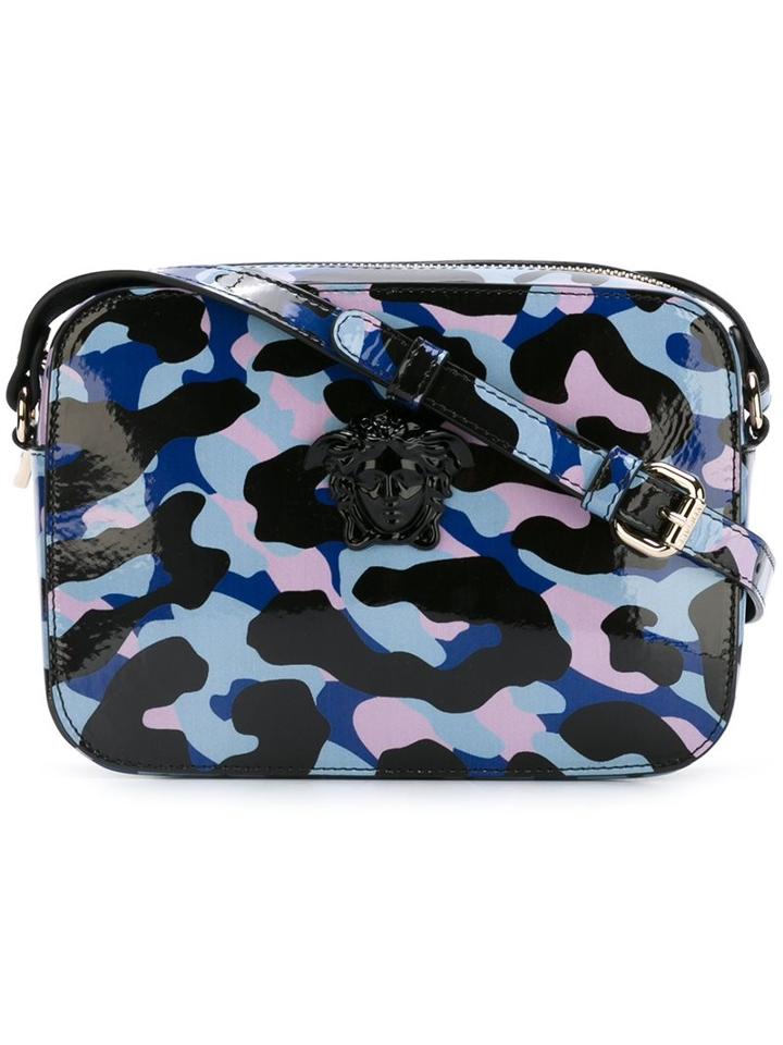 Versace 'palazzo Medusa Camoupard' Shoulder Bag