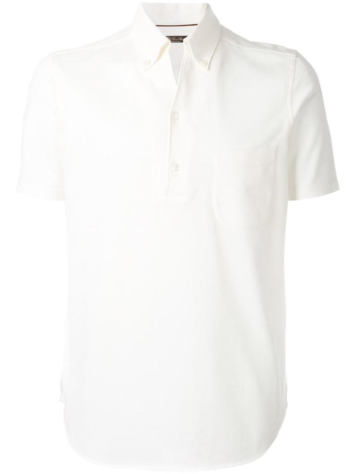 Loro Piana Polo Shirt, Men's, Size: Xxxl, White, Cotton/spandex/elastane
