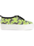 Markus Lupfer Zebra Printed Sneakers
