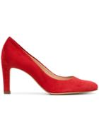 Hogl Pointed Heeled Pumps - Red
