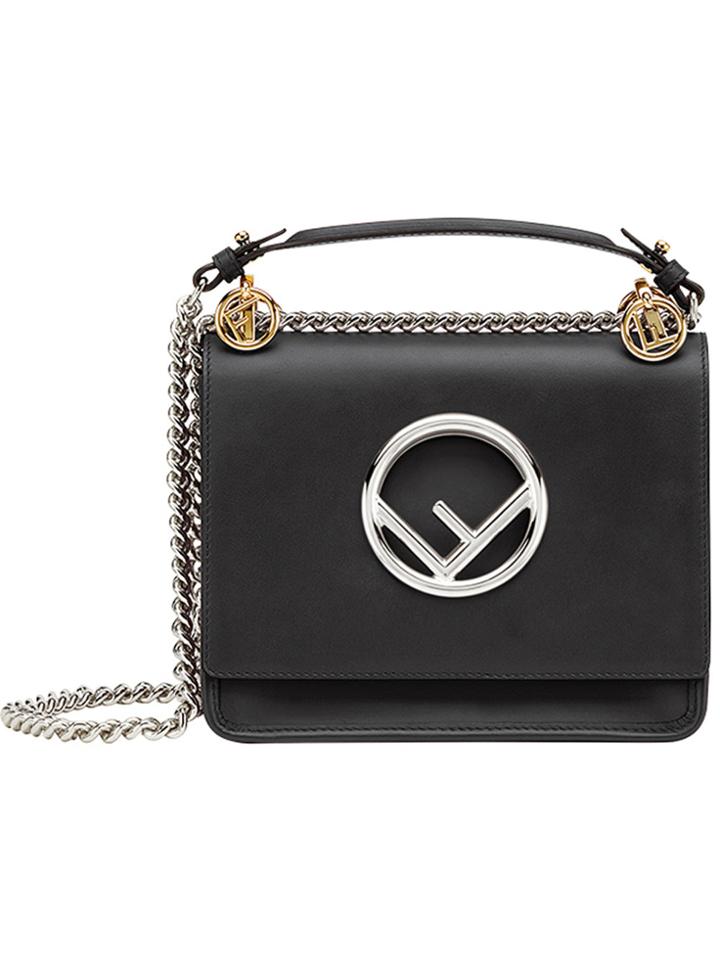 Fendi Century Kan I Shoulder Bag - Black