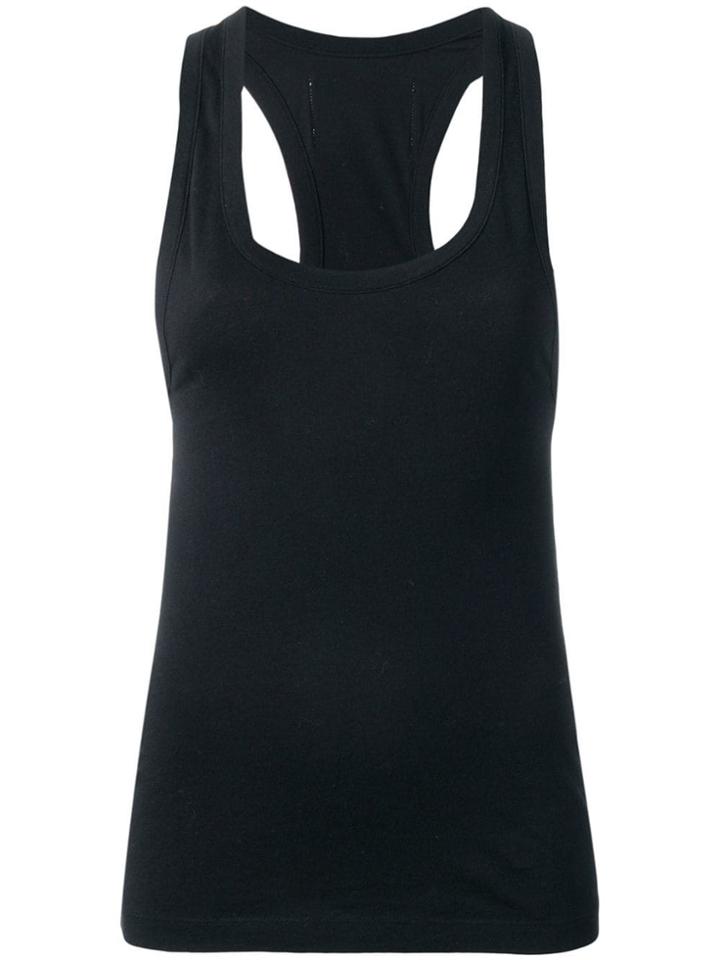 Sonia Rykiel Logo Label Tank Top - Black
