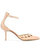 Francesco Russo Cut Out Pumps - Neutrals