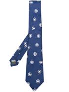Canali Dotted Tie - Blue