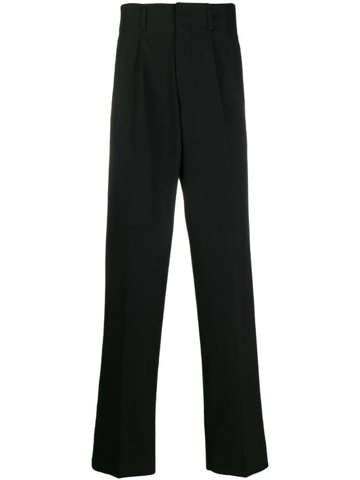 Dolce & Gabbana Side Band Loose-fit Trousers - Black