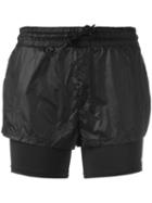 Adidas By Stella Mccartney Run Two-in-one Shorts, Women's, Size: Large, Black