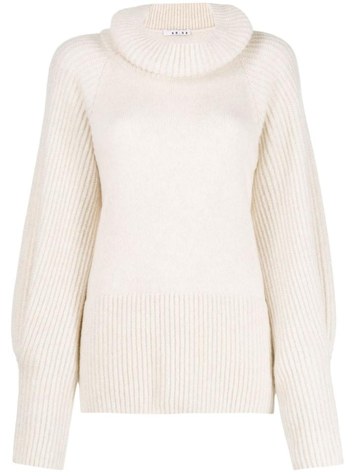 20:52 Turtleneck Knitted Jumper - Neutrals