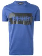 Dsquared2 'chic Dan' Short Sleeved T-shirt, Men's, Size: Large, Blue, Cotton