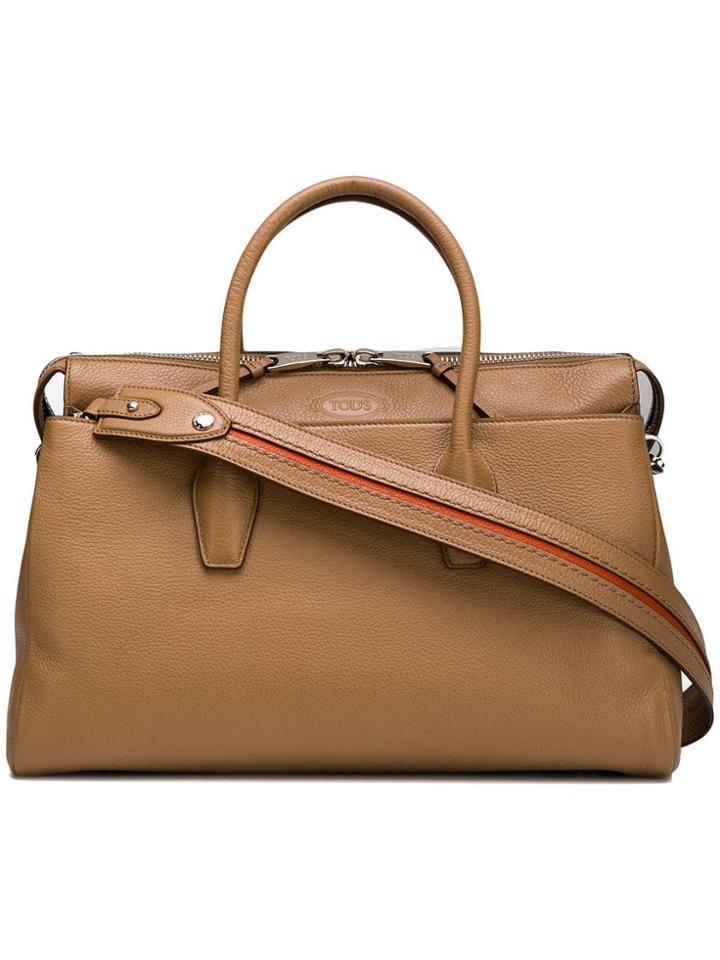 Tod's Bowler Tote Bag - Neutrals