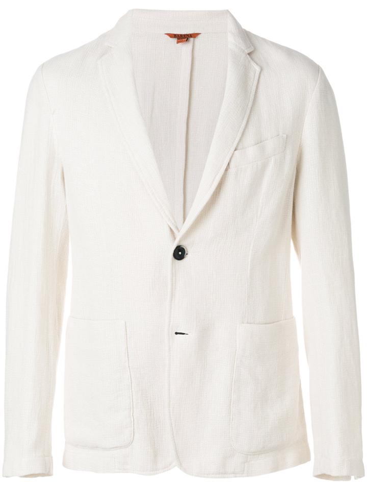 Barena Classic Single-breasted Blazer - Nude & Neutrals