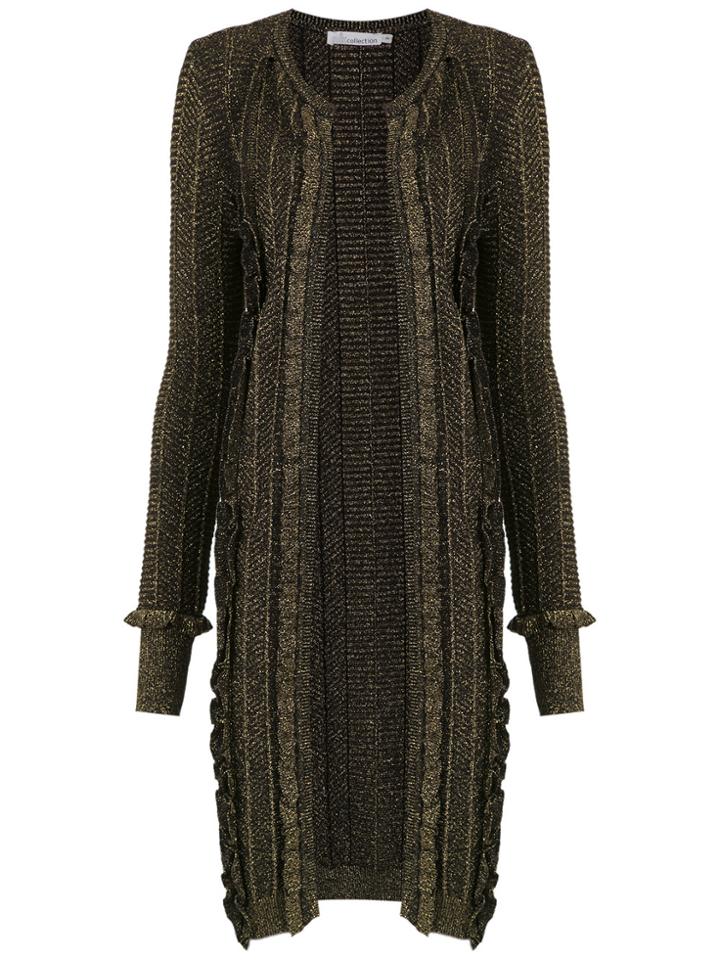 Nk Knit Cardi-coat - Black