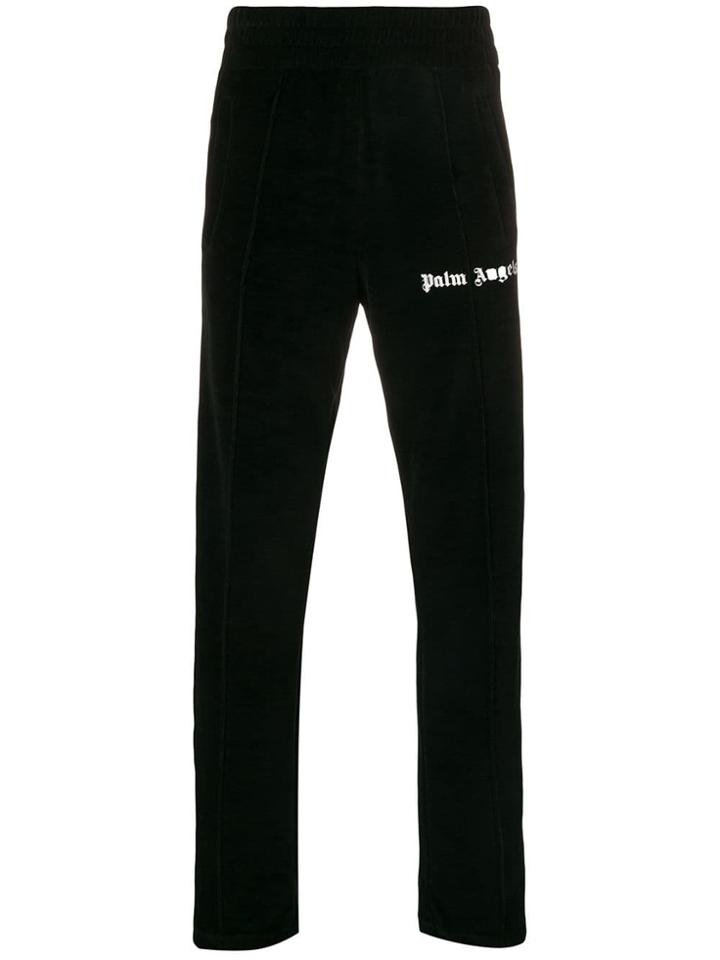 Palm Angels Logo Track Pants - Black