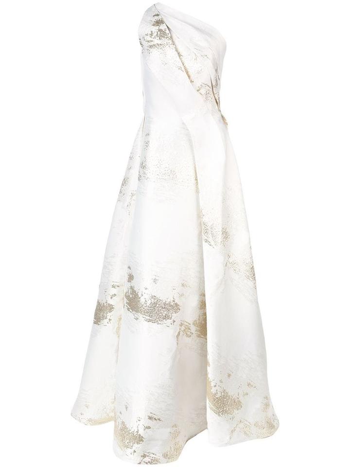 Rubin Singer One-shoulder Evening Dress - White