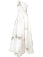 Rubin Singer One-shoulder Evening Dress - White