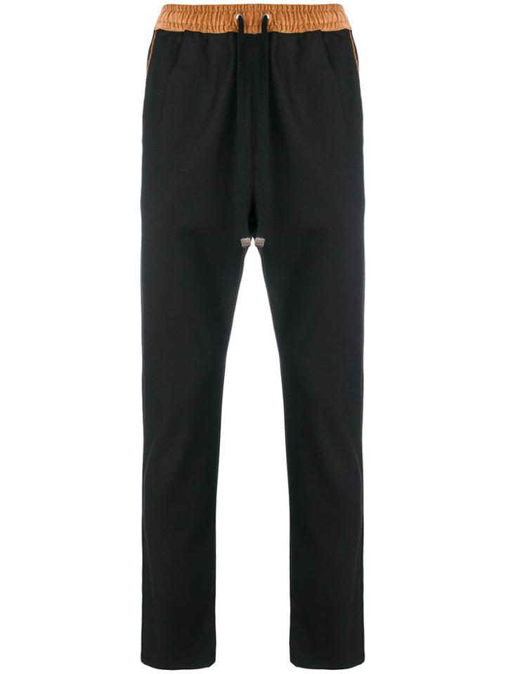 Just Cavalli Two-tone Track Pants - Black