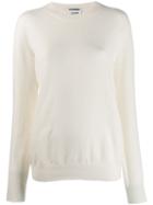 Jil Sander Round Neck Sweater - White