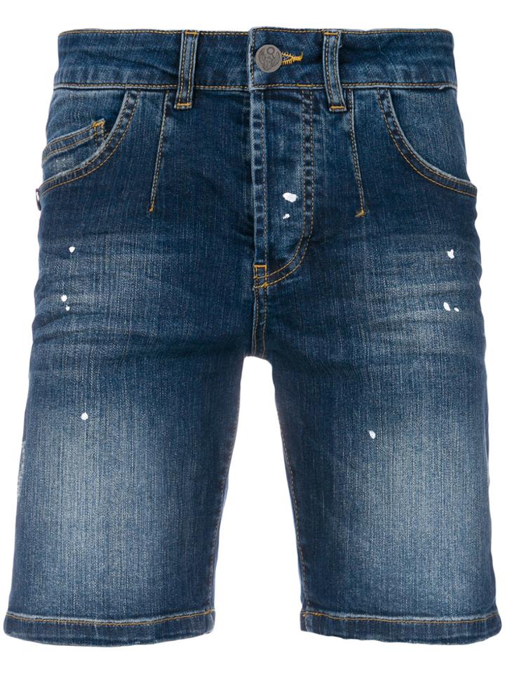 Frankie Morello Denim Shorts - Blue