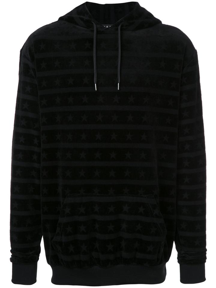 Roar Star Prink Hoodie - Black