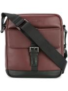 Cerruti 1881 Buckled Messenger Bag - Red