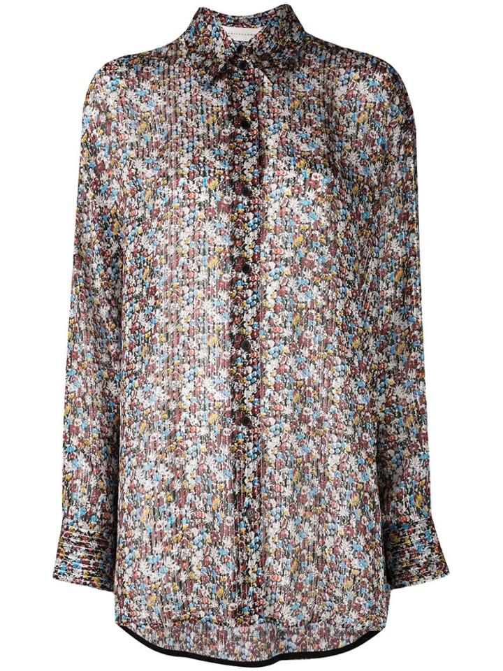 Victoria Beckham Floral Shirt - Multicolour