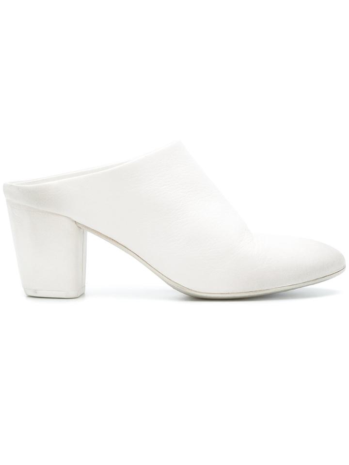 Marsèll Coltello Mules - White