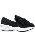 Suecomma Bonnie Bow Detail Sneakers - Black