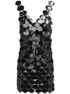 Paco Rabanne Sequin-embellished Mini Dress - Black