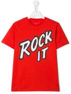 Stella Mccartney Kids Teen Rock Print T-shirt - Red