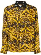 Aries Patterned Classic Shirt - Yellow & Orange
