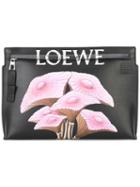 Loewe 'mushroom' Clutch, Men's, Black, Leather