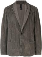 Transit Textured Stripe Blazer - Grey