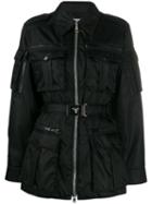 Prada Belted Utility Jacket - Black