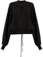 Vera Wang Tie Front Jumper - Black