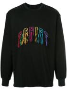 Doublet Embroidered Detail Sweatshirt - Black