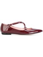 Repetto Pointed Ballerinas - Pink & Purple