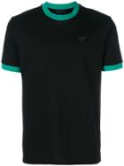 Prada Contrast-trim T-shirt - Black