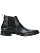 Givenchy Cowboy Stitching Ankle Boots