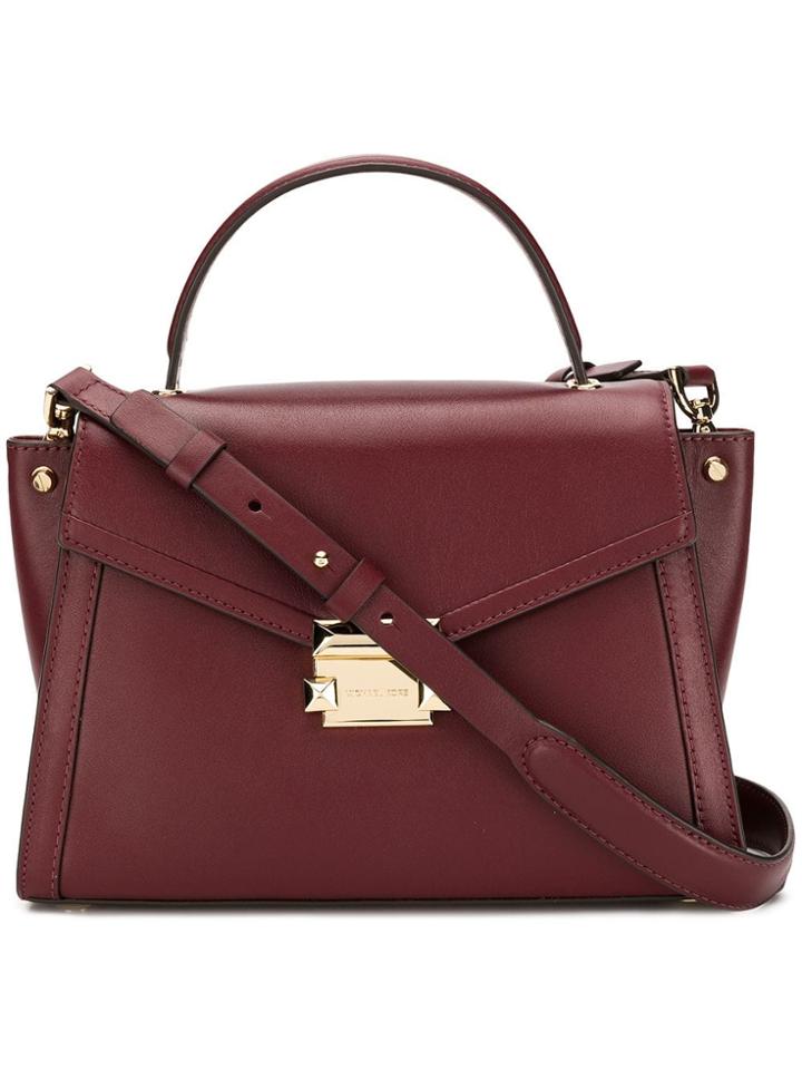 Michael Michael Kors Medium Whitney Satchel - Red