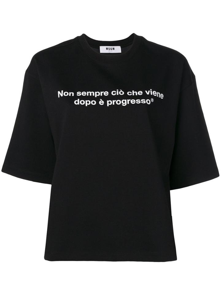 Msgm 2542mdm20118479899 - Black
