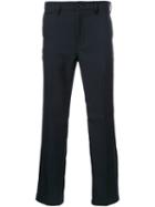 Bedwin & The Heartbreakers Classic Straight Leg Trousers, Men's, Size: 2, Black, Polyester