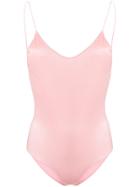 Oseree Sequinned Swimsuit - Pink
