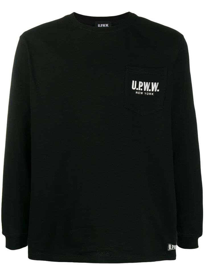 U.p.w.w. Logo Printed Sweatshirt - Black