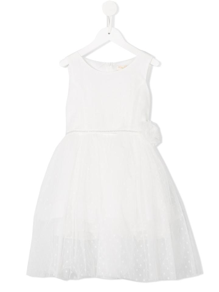 Monnalisa Chic - Princess Dress - Kids - Cotton/polyester - 10 Yrs, White
