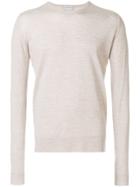 John Smedley Classic Long-sleeve Sweater - Neutrals