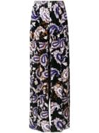 Forte Forte Printed Palazzo Trousers - Black