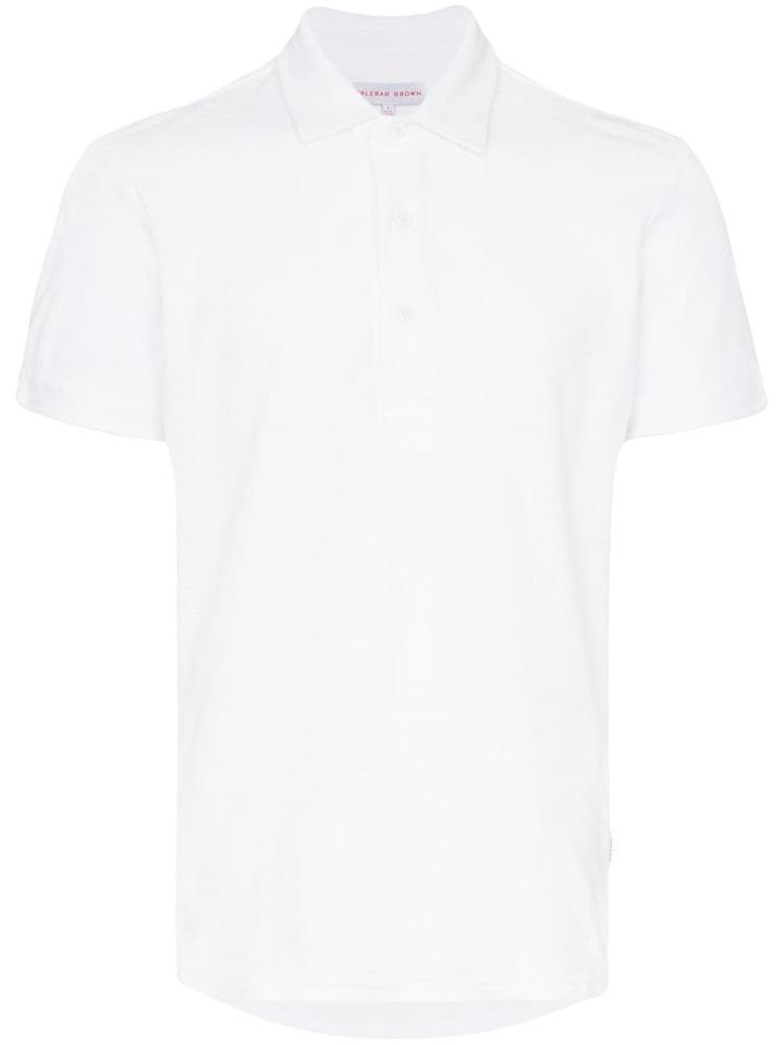 Orlebar Brown Short-sleeve Polo Shirt - White