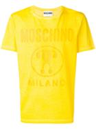 Moschino Regular Logo T-shirt - Yellow